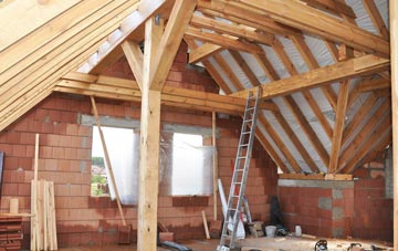 Old Lindley attic trusses