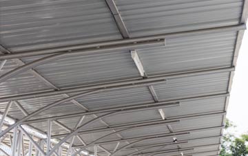 installing Old Lindley metal roofing